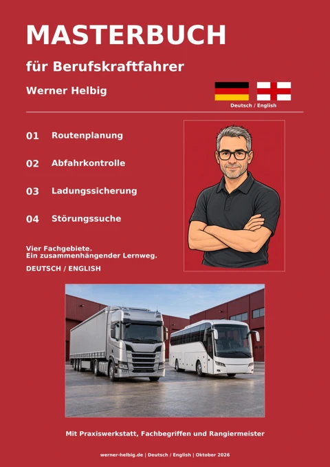 Originalcover Masterbuch für Berufskraftfahrer